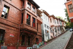 Istanbul Fatih wooden houses